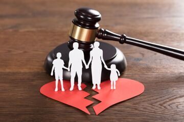 Family Paper Cut On Heart